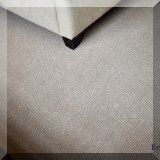DR03. Beige rug. Measures approx. 12' x 14'6” 
